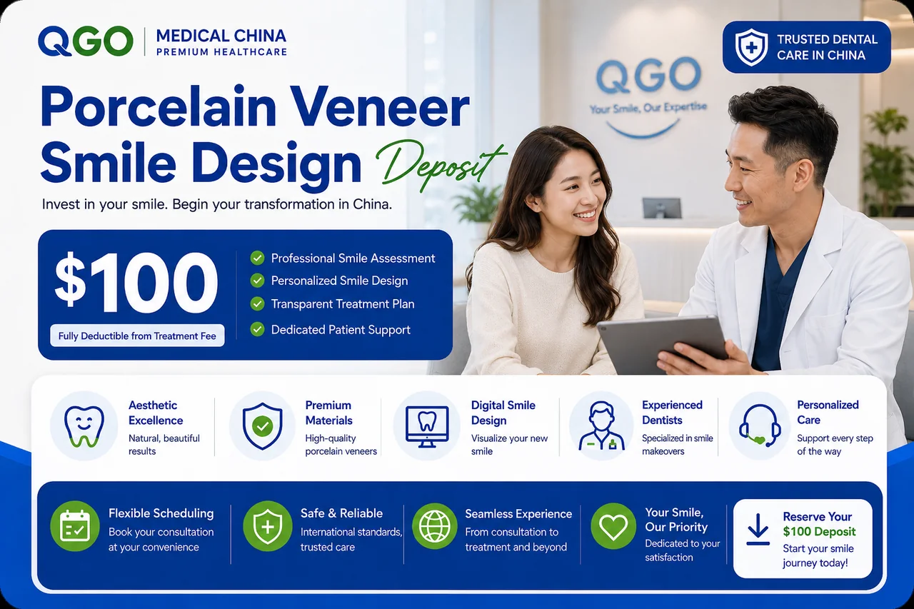 Porcelain veneer consultation deposit service in China