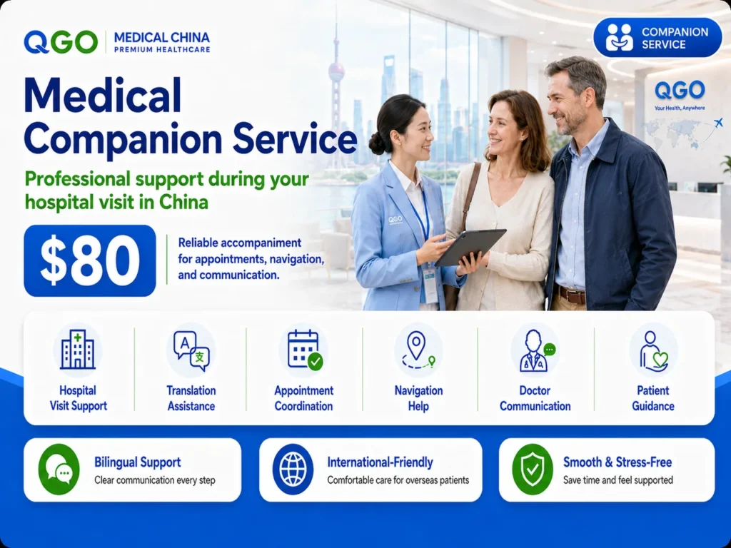 Private pickup and drop-off support for medical visitors in China